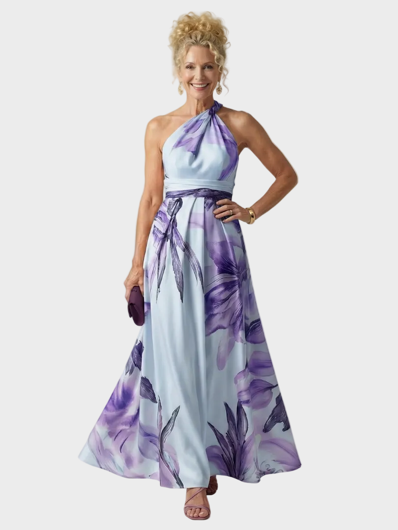 Emilia - Sukienka Maxi Kwiatowa