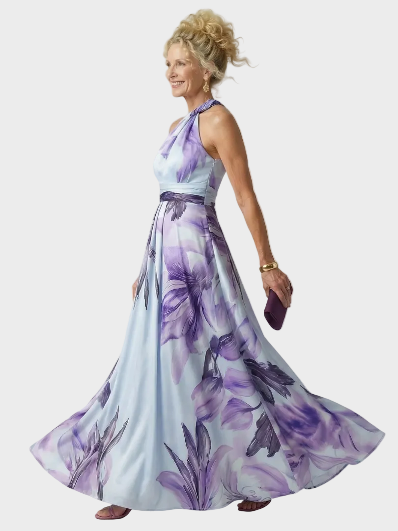 Emilia - Sukienka Maxi Kwiatowa