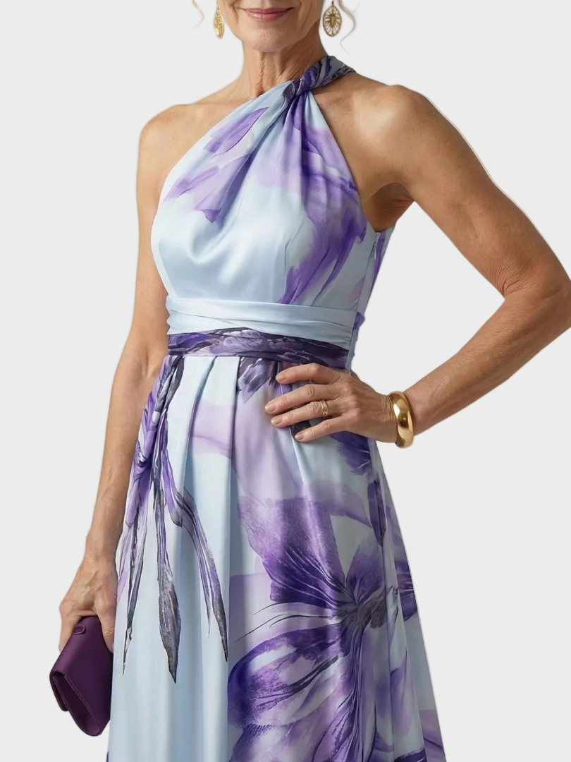 Emilia - Sukienka Maxi Kwiatowa