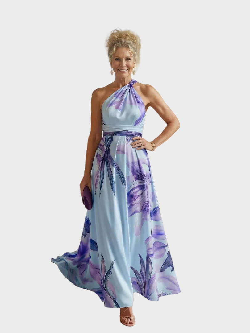 Emilia - Sukienka Maxi Kwiatowa